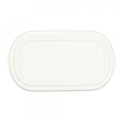 Earth Essentials Bagasse Lid 800ml Food Box 500/ctn