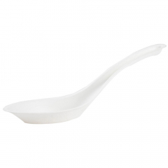 Earth Essentials Bagasse Chinese Soup Spoon 142mm 500/ctn