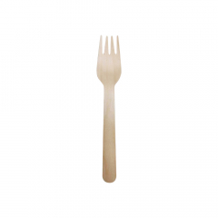 Green2B Cutlery Fork 158mm wood