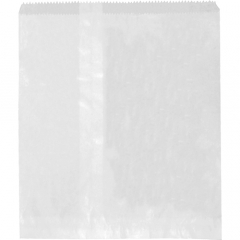 Flat White Paper Bag - 200 x 240mm