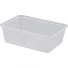 Rectangular Plastic Container 750ml