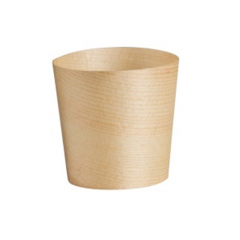 Bio Wood Cup 60X55mm 50/Sleeve Design En Bouche