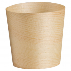 Bio Wood Cup 45X45mm 50/Sleeve Design En Bouche