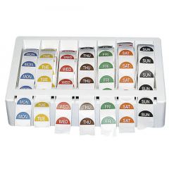 Dispenser for 7 Day Label Rolls
