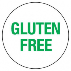 Label Food Safety Gluten Free 24mm 1000/roll