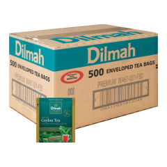Dilmah Foil Envelope Premium (regular) 500 Teabags per carton