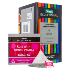 Dilmah Exceptionals ENV Rose with French Vanilla - 200 per carton