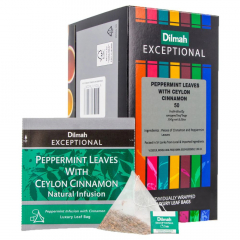Dilmah Exceptionals ENV Peppermint with Cinnamon - 200 per carton