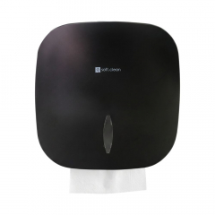 Soft Clean Jumbo Roll Tissue Dispenser - Black