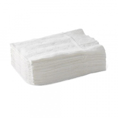 Paper Napkin D Fold For Dispenser 1 Ply White