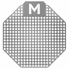 Scented Urinal Screen Grey 10 Pack