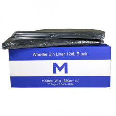 Rubbish Bin Liner - Black