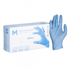 Nitrile Sky Blue Gloves PowderFree 3.0g 100/pack