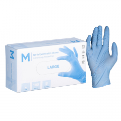 Glove Blue General Purpose Nitrile PowderFree Large 100/pack
