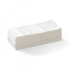 Lunch Napkins 1/8 Fold - White, 1 Ply 500/pack