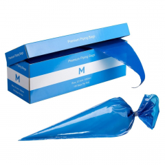 Premium Piping Bags 550mm Blue - 100/roll