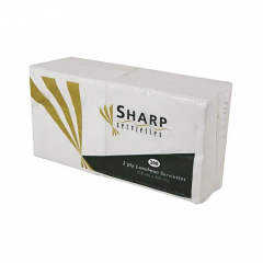 Napkin Lunch White 2 Ply 1/4 Fold - 200/pack