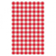 Deli Wrap G/Proof Paper Gingham Red 190mm x 310mm 200/Packet