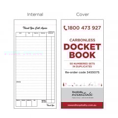 Duplicate Carbonless Docket Book 50 Sheet