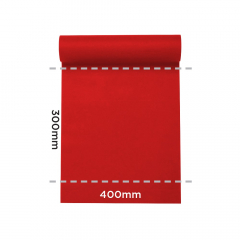 Pro.Mundi Lisah Table Runner/Placemat Red 24m x 40cm