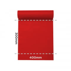 Pro.Mundi Lisah Table Runner/Placemat Red 24m x 40cm
