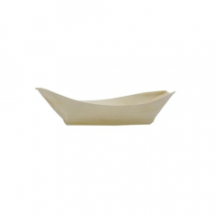Earth Essentials Oval Boat Bio Wood 170 x 85MM 50 per pack