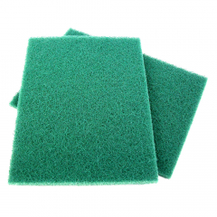 Nylon Pad Green Meduim 150x200mm 500/Carton