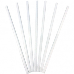 White Paper Straw Regular