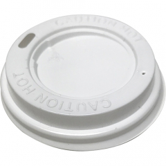 Lid for 4oz Hot Paper Cup - White