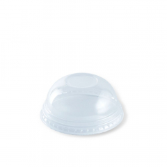 Detpak LID DOME HOLE CLEAR REC  FIT 8/10oz 82mm - 50/Sleeve