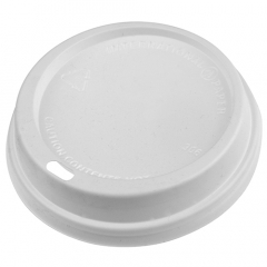 Lid for 8/12/16 Oz Hot Paper Cup White 50/sleeve