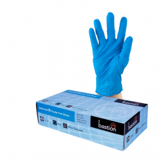 Bastion Blue Nitrile Soft Powder Free Glove XXL - 100 pack