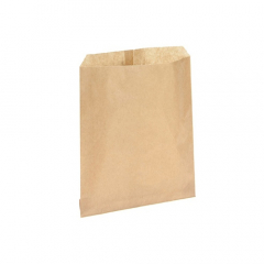 Flat Brown Paper Bag 160 x 200mm