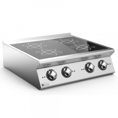 Mareno Induction Cooktop 4 Zone 3.5Kw 3Vac400 800x730x250 NI