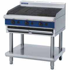 Blue Seal G596LS 900mm Gas Chargrill on Leg Stand 