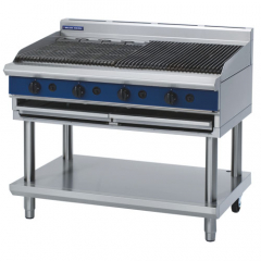 Blue Seal G598-LS 1200mm Gas Chargrill on Leg Stand