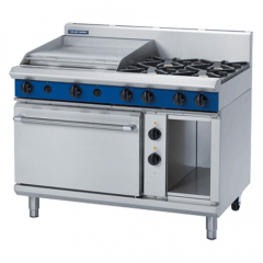 Blue Seal GE508 - 1200mm Gas Range Electric Static Oven