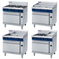 Blue Seal GE56 - 900mm Gas Range Electric Convection Oven