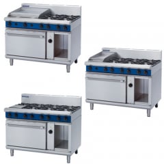 Blue Seal GE58 - 1200mm Gas Range Electric Convection Oven