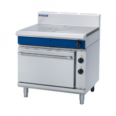 Blue Seal GE570 - 900mm Gas Target Top Electric Static Oven Range