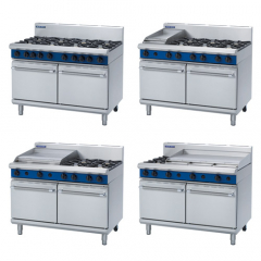 Blue Seal G528 - 1200mm Gas Range Double Static Oven