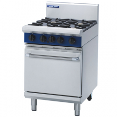 Blue Seal Evolution Series G504 - 600mm Gas Range Static Oven