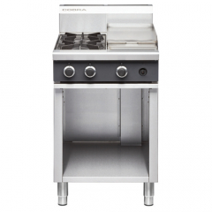 Cobra C6C - 600mm Two Burner / Griddle Gas Cooktop