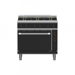 Waldorf Gas Range with Electric Bold Black RNLB8610GE