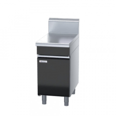 Waldorf Bold Bench Top Cabinet Base Black 450mm BTB8450-CD