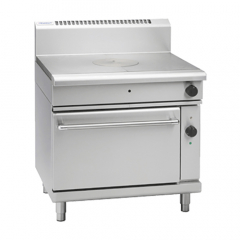 Waldorf RN8110GEC - 900mm Gas Target Top Electric Convection Oven Range