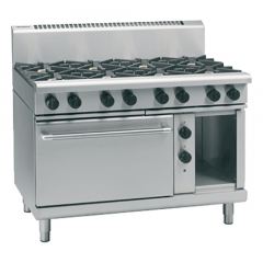 Waldorf RN8816GE 1200mm Gas Range Electric Static Oven