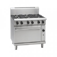 Waldorf 800 Series RNL8610G - 900mm Gas Range Static Oven Low Back Version