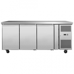 Delta Undercounter Stainless 3 Door Freezer 1795mmW