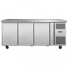 Pro.Equip Undercounter Stainless 3 Door Chiller 1795mmW